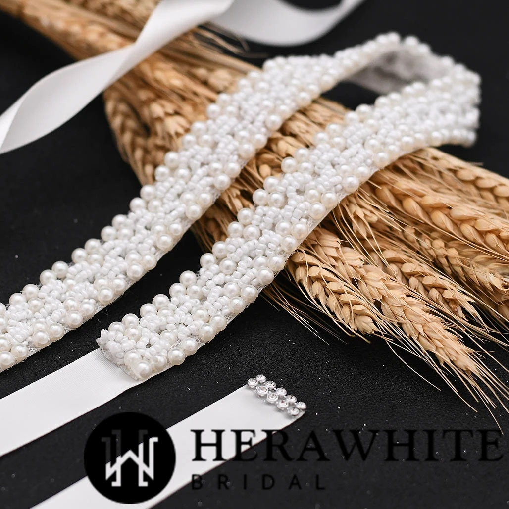 Ceinture de Mariée Perlée Ceinture De Mariée Perlée -Soiree Blanche Boutique 03cb7aa4e8