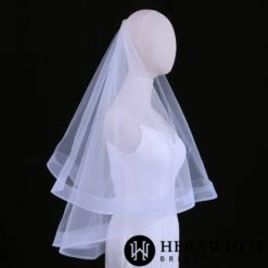 Voile De Mariée Simple -Soiree Blanche Boutique 040e44cf19