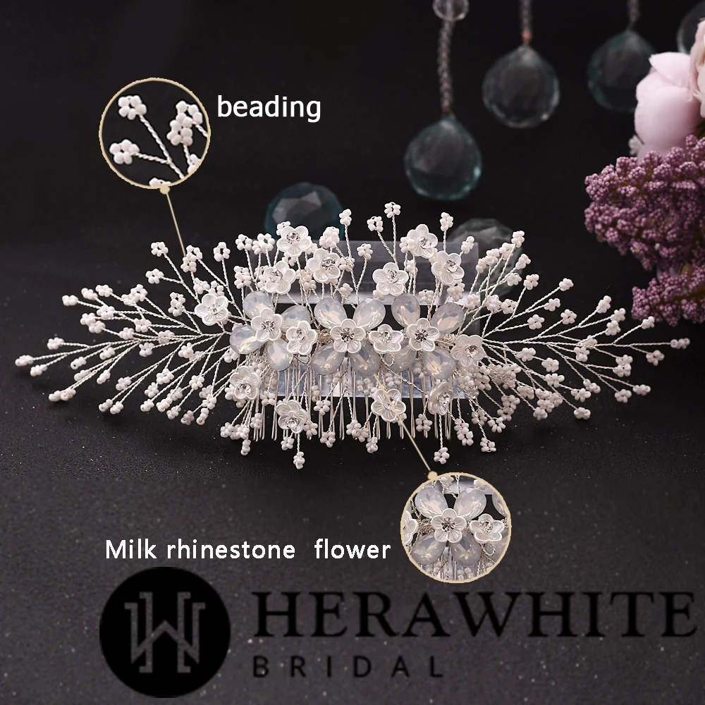 Peigne Mariage A Fleurs Peigne Mariage A Fleurs -Soiree Blanche Boutique 048e4a839f