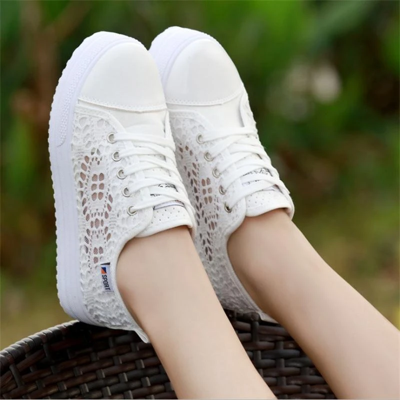 Chaussure Blanche Dentelle Chaussure Blanche Dentelle -Soiree Blanche Boutique 13427