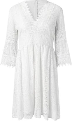 Robe Été Dentelle Blanche -Soiree Blanche Boutique 1723028175 71oFRIWSamL. AC SL1500