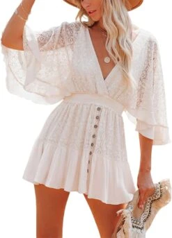 Robe Courte Blanche Dentelle 4 Robe Courte Blanche Dentelle -Soiree Blanche Boutique 1723195464 6135F5M QeL. AC SL1500
