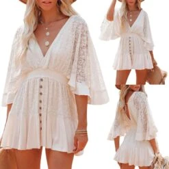 Robe Courte Blanche Dentelle 8 Robe Courte Blanche Dentelle -Soiree Blanche Boutique 1723195477 71L72dgVYfL. AC SL1500