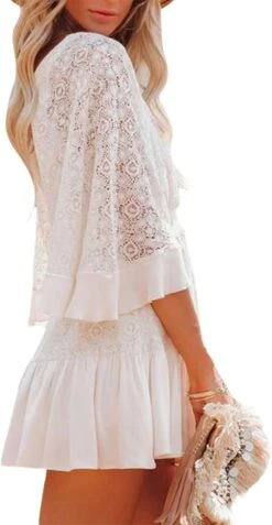 Robe Blanche Dentelle Courte 6 Robe Blanche Dentelle Courte -Soiree Blanche Boutique 1723196917 61G5hr4nebL. AC SL1500