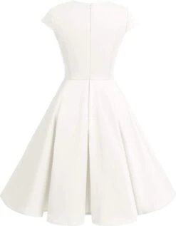 Robe Cocktail Blanche Courte 5 Robe Cocktail Blanche Courte -Soiree Blanche Boutique 1723197033 51Gry4M3eoL. AC SL1500