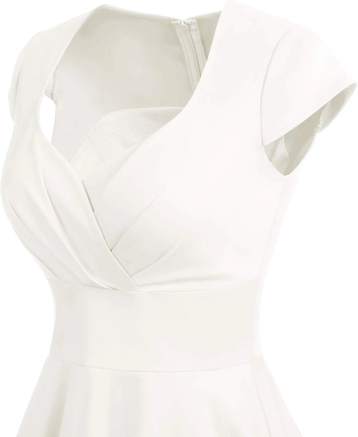 Robe Cocktail Blanche Courte Robe Cocktail Blanche Courte -Soiree Blanche Boutique