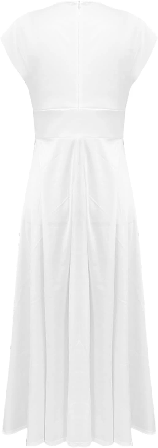 Robe Blanche Cocktail Longue Robe Blanche Cocktail Longue -Soiree Blanche Boutique