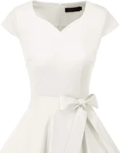 Robe De Mariée Courte En Tulle Blanche -Soiree Blanche Boutique 1723311621 51oDK jrCJL. AC SL1300