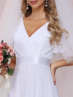 Robe De Mariée Courte Volumineuse Blanche 6 Robe De Mariée Courte Volumineuse Blanche -Soiree Blanche Boutique 1723314913 71GipwE31iL. AC SL1500