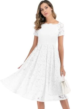 Robe De Mariée Courte Devant Avec Traine -Soiree Blanche Boutique 1723326788 61oN8vgAXdL. AC SL1300