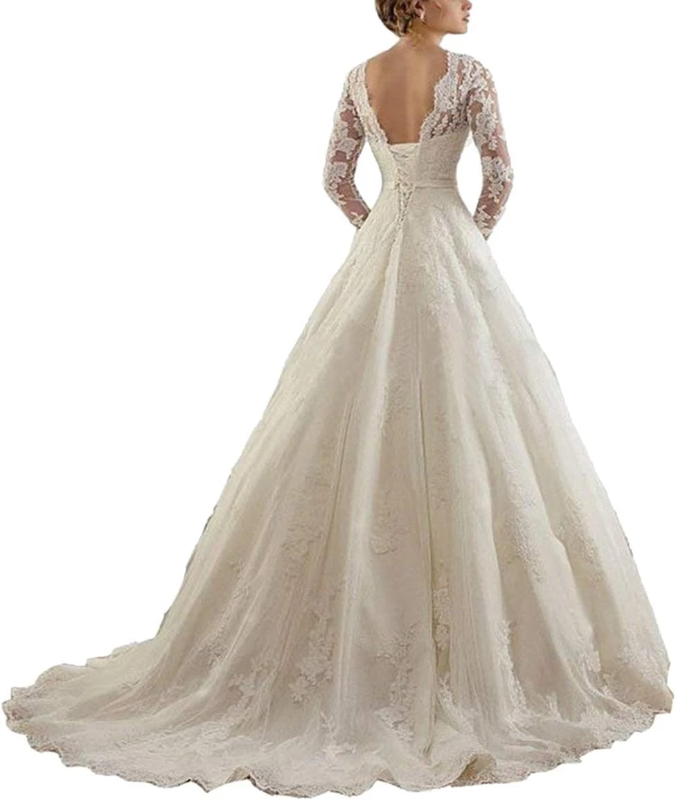 Robe De Mariée Vintage Romantique Blanche Robe De Mariée Vintage Romantique Blanche -Soiree Blanche Boutique 1723711475 61bELtXuuoL. AC SL1300