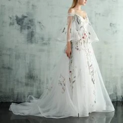 Robe De Mariée Princesse Bohème Chic -Soiree Blanche Boutique 1723854619 71l8rWluilL. AC SL1500