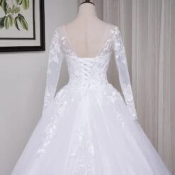 Robe De Mariée Fendue Avec Ceinture Tissu -Soiree Blanche Boutique 1723931551 51GgRoZJiaL. AC SL1000
