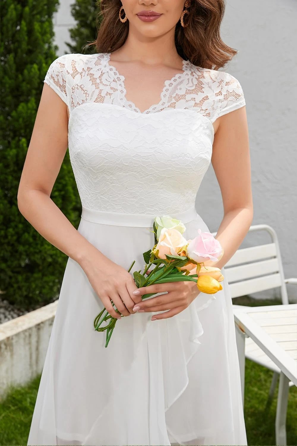 Robe De Cocktail Longue Blanche Robe De Cocktail Longue Blanche -Soiree Blanche Boutique