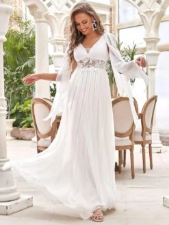 Robe Blanche Soirée Longue -Soiree Blanche Boutique 1724070716 81t09sKS6sL. AC SL1500