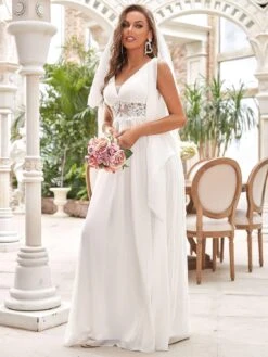 Robe Blanche Soirée Longue -Soiree Blanche Boutique 1724070721 817CfUEOi4L. AC SL1500