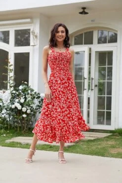 Robe Cocktail Blanche Et Rouge -Soiree Blanche Boutique 1724078036 81zMTZUr7DL. AC SL1500