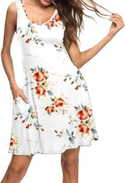 Robe Blanche Courte Boheme -Soiree Blanche Boutique 1724078173 719BDVDluwL. AC SL1500