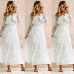 Robe De Soirée Longue Bustier Blanche 4 Robe De Soirée Longue Bustier Blanche -Soiree Blanche Boutique 1724164255 61e9zRfTijL. AC SL1024