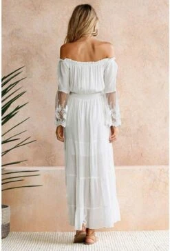 Robe De Soirée Longue Bustier Blanche 7 Robe De Soirée Longue Bustier Blanche -Soiree Blanche Boutique 1724164261 61VjdrRmXfL. AC SL1024