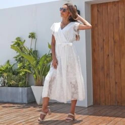 Robe Blanche Boheme Femme -Soiree Blanche Boutique 1724251569 81iKEaCpPwL. AC SL1500