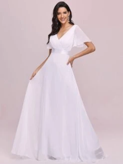 Robe Blanche Longue Soirée -Soiree Blanche Boutique 1724494986 61ztrcL9caL. AC SL1500