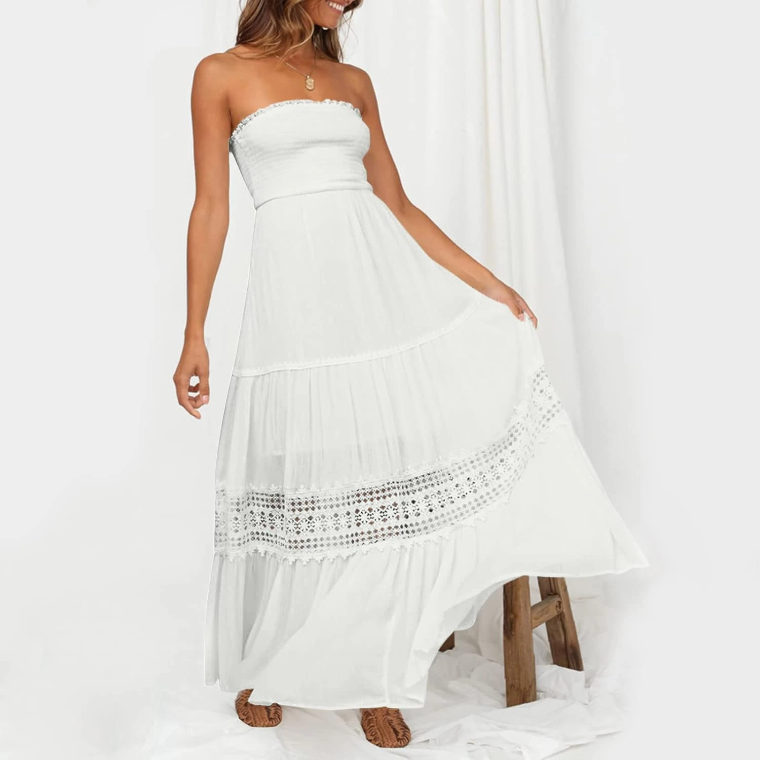 Robe Longue Boheme Blanche Dentelle Robe Longue Boheme Blanche Dentelle -Soiree Blanche Boutique 1724683448 61FereepFUL. AC SL1500