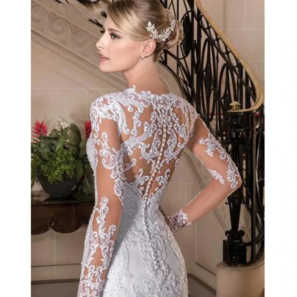 Robe De Mariée Sirène Dentelle Fleurie Blanche Robe De Mariée Sirène Dentelle Fleurie Blanche -Soiree Blanche Boutique 2d24e65c b00a 40d0 bf3d 5be7e692bc44