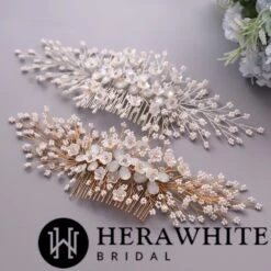 Peigne Mariage A Fleurs 8 Peigne Mariage A Fleurs -Soiree Blanche Boutique 2e4ecbe142