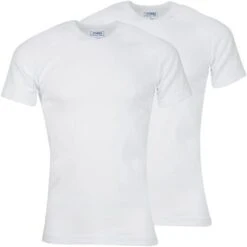 Athéna : Tee Shirt Homme Bio – Col V – Lot De 2