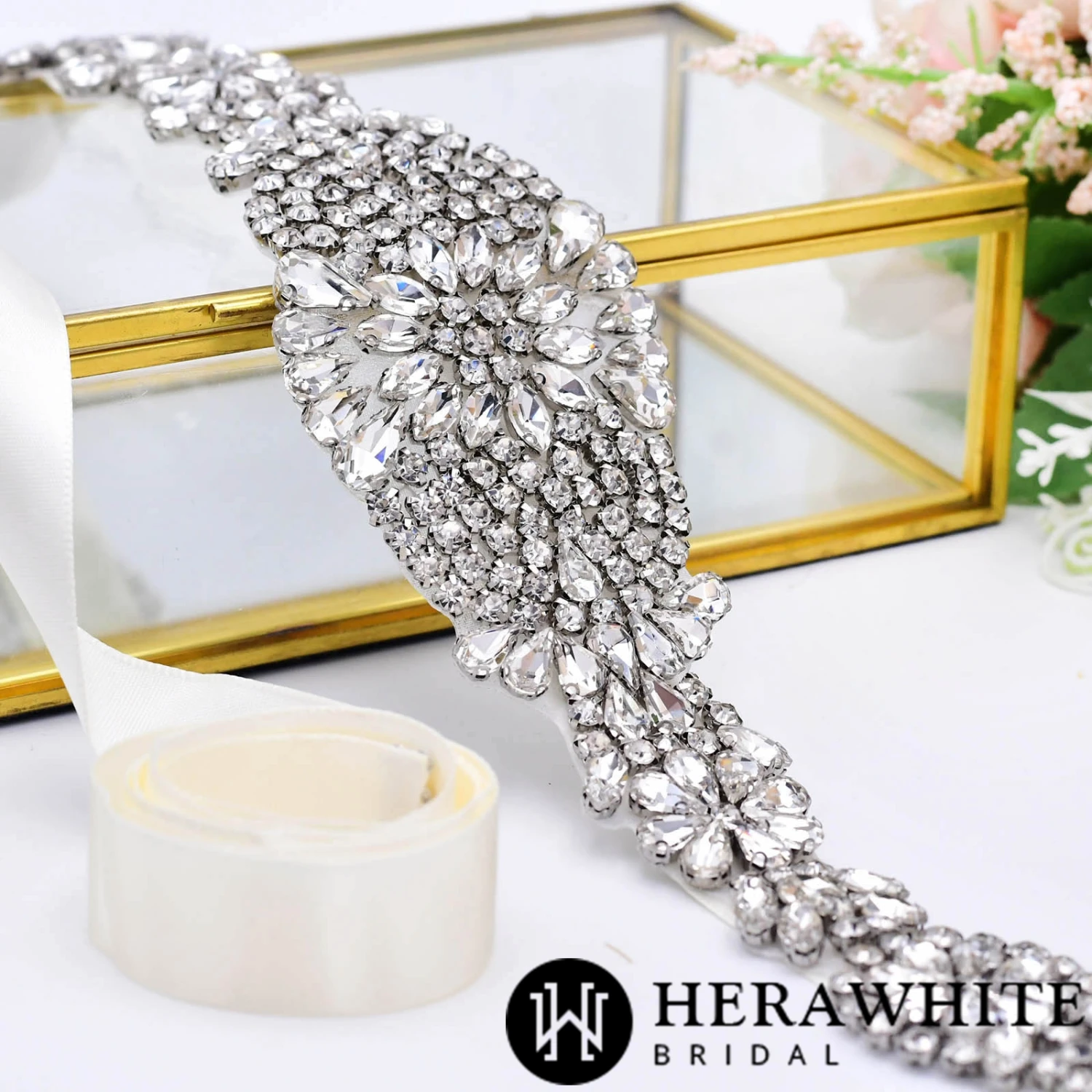 Ceinture De Mariage De Luxe Ceinture De Mariage De Luxe -Soiree Blanche Boutique 339620eaa6