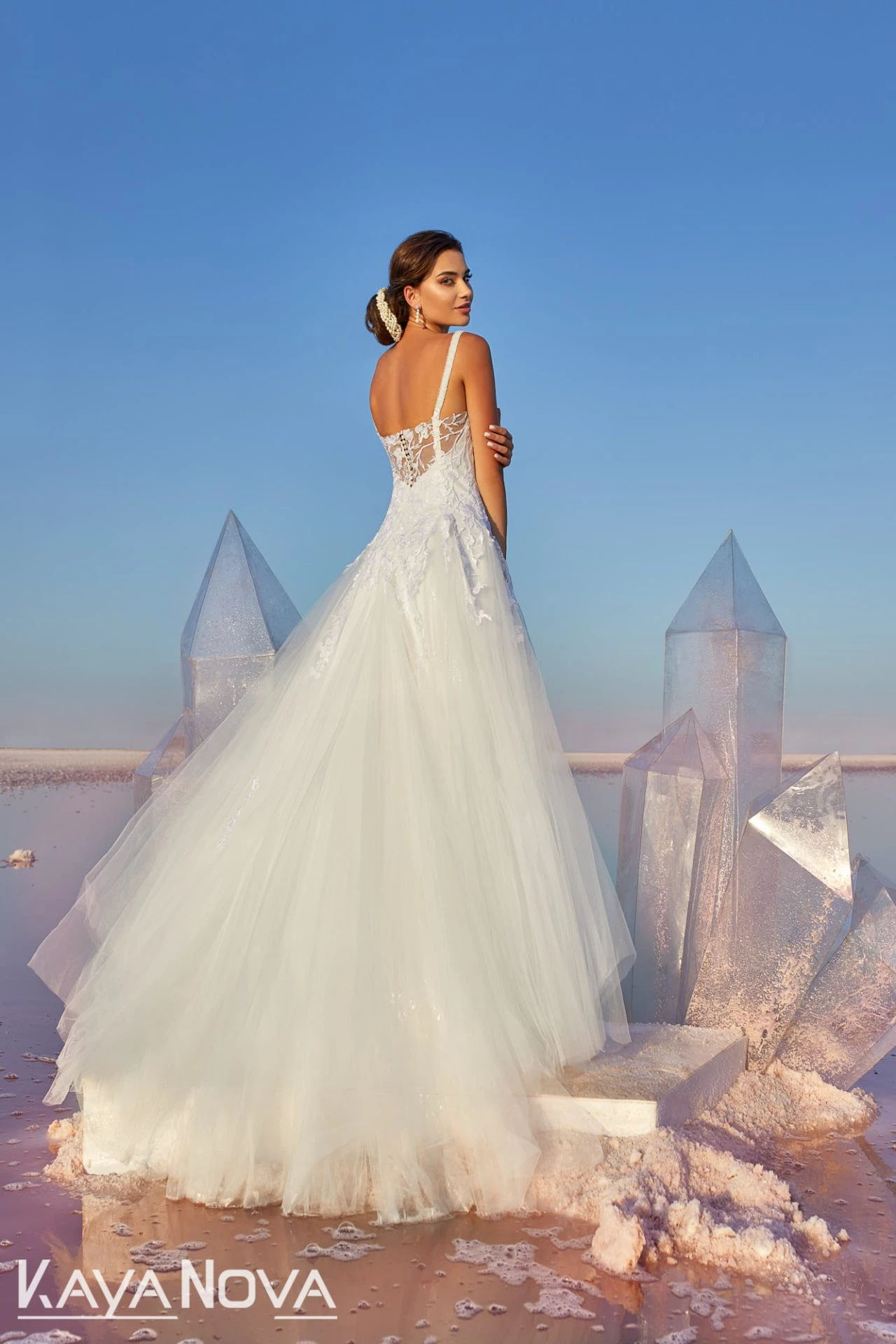 Robe De Mariée Princesse Simple Dos Nu Blanche Robe De Mariée Princesse Simple Dos Nu Blanche -Soiree Blanche Boutique 344A3242