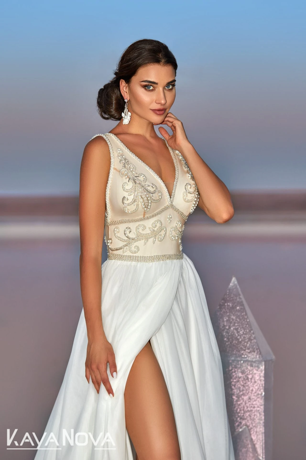 Robe Mariée Fendue Robe Mariée Fendue -Soiree Blanche Boutique 344A3567