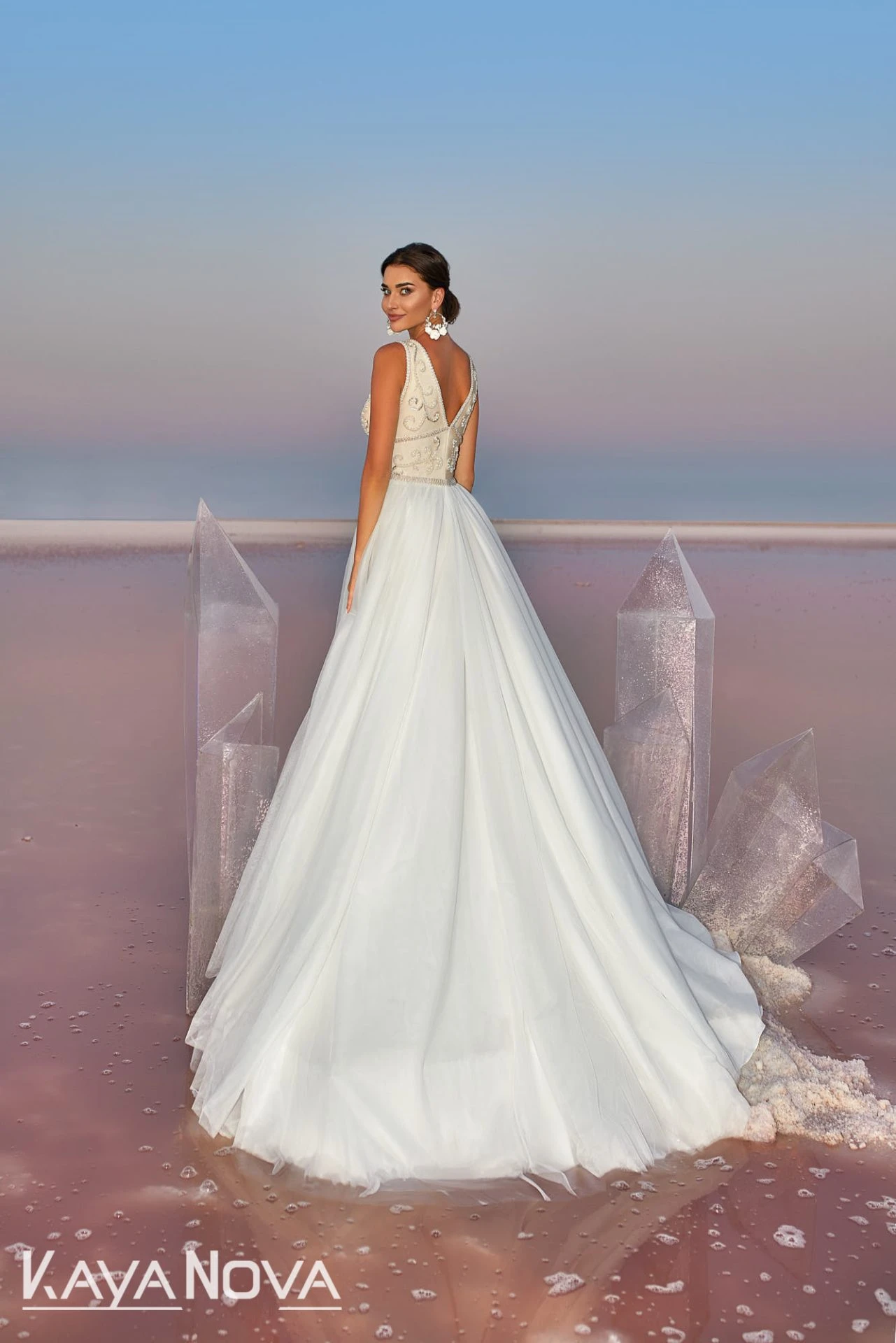 Robe Mariée Fendue Robe Mariée Fendue -Soiree Blanche Boutique 344A3584