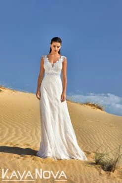 Robe De Mariée En Dentelle Blanche -Soiree Blanche Boutique 344A3940