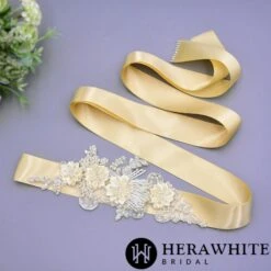 Ceinture De Mariée Romantique 7 Ceinture De Mariée Romantique -Soiree Blanche Boutique 36bb4ced2b