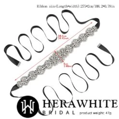 Ceinture De Mariée Perles Et Strass -Soiree Blanche Boutique 3f30b5538a