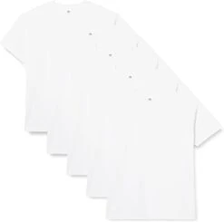 Chemises Courtes De Qualité Supérieure Fruit Of The Loom Pour Homme (Lot De 5)