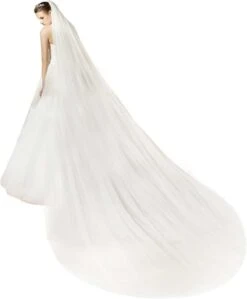 Voile De Mariée Bohème Ivoire