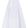 Robe Blanche Longue Avec Manche -Soiree Blanche Boutique 41QeDjfyRML. AC SL1500
