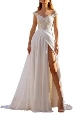 Robe De Mariée Bohème Blanche