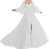 Robe De Mariée Longue Traîne 2 Robe De Mariée Longue Traîne -Soiree Blanche Boutique 41mQAXZ1s0L. AC SL1002