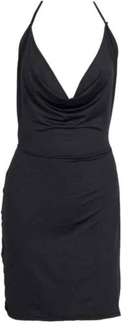 Robe De Soirée Noire Et Blanche Courte -Soiree Blanche Boutique 41o9TJNxZrL. AC SL1024