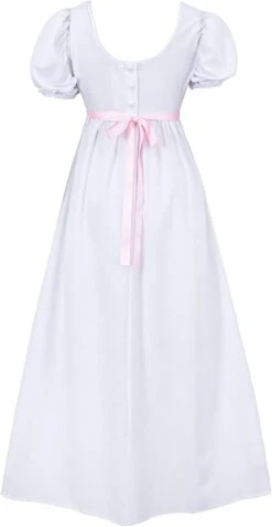 Robe Blanche Longue Avec Manche -Soiree Blanche Boutique 41vDKUTMPlL. AC SL1500
