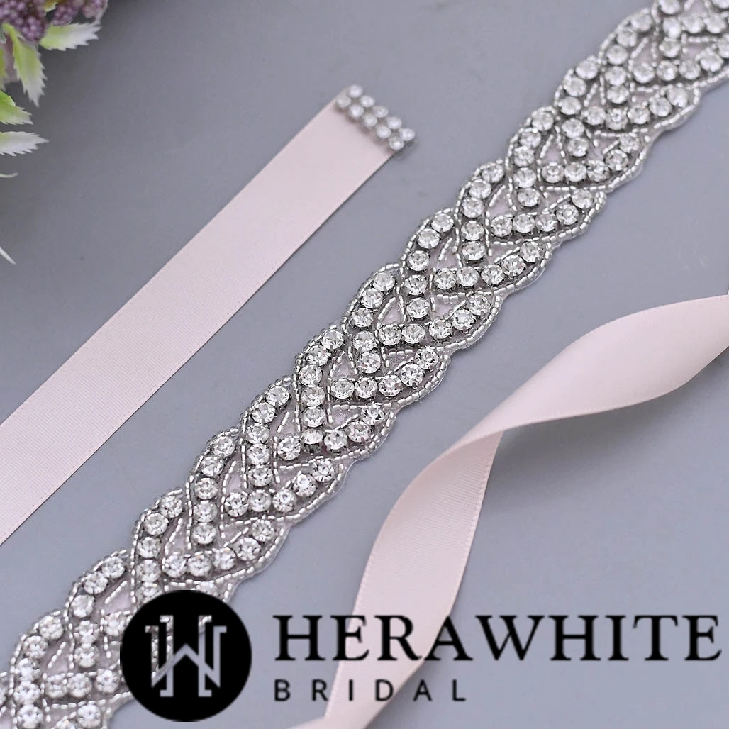 Ceinture De Mariée Cristaux Croisés Ceinture De Mariée Cristaux Croisés -Soiree Blanche Boutique 42fb1e36d3