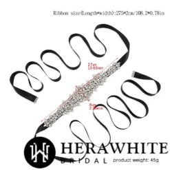 Ceinture De Mariée Princesse Cristaux Scintillants -Soiree Blanche Boutique 466d1fc732