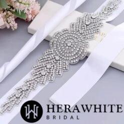 Ceinture De Mariage Arrondi 7 Ceinture De Mariage Arrondi -Soiree Blanche Boutique 505e201d0b