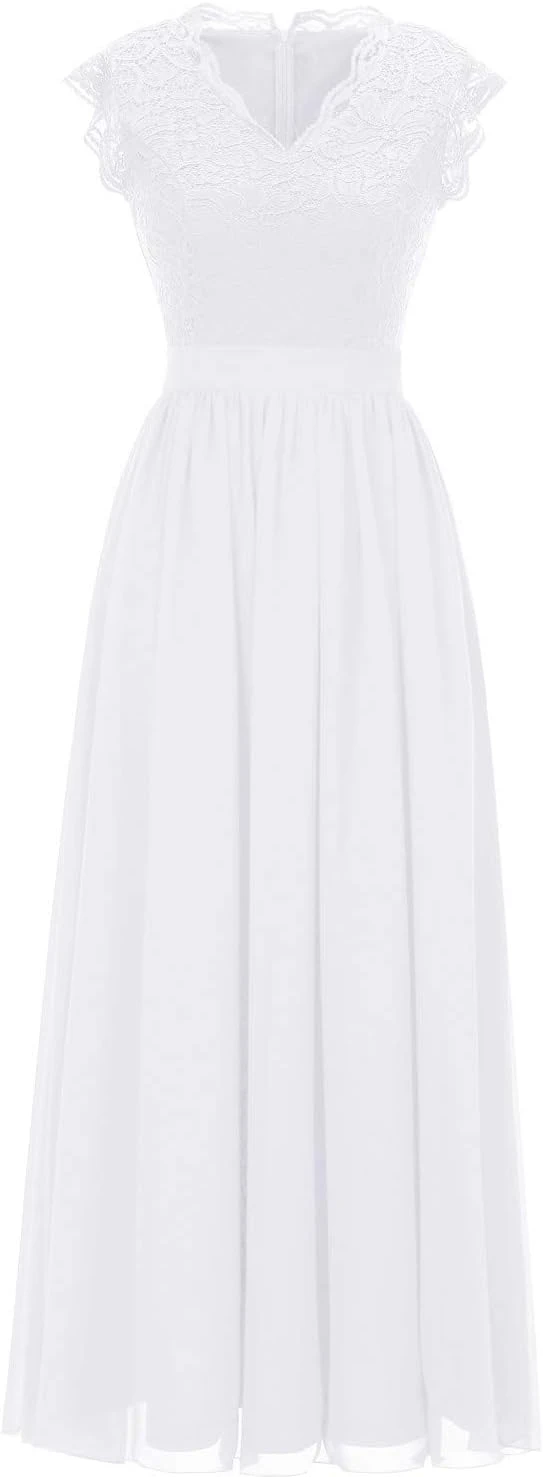 Robe Blanche Longue En Dentelle Robe Blanche Longue En Dentelle -Soiree Blanche Boutique 51ATqzkbLL. AC SL1500