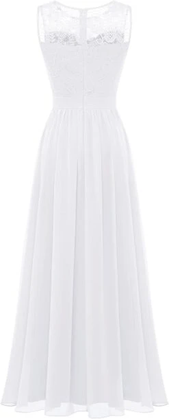 Robe Blanche Longue Cocktail 6 Robe Blanche Longue Cocktail -Soiree Blanche Boutique 51CkaWm2eOL. AC SL1500