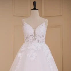 Robe De Mariée Dentelle Vintage Blanche -Soiree Blanche Boutique 51Dt7yvc0LL. AC SL1000